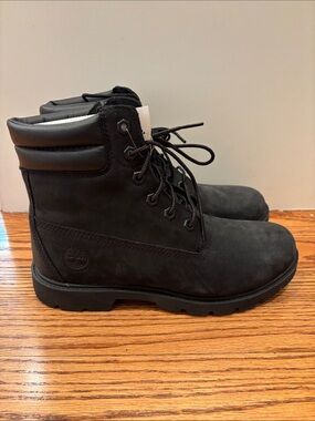 Timberland Waterproof Women's Black Boots size 8 New